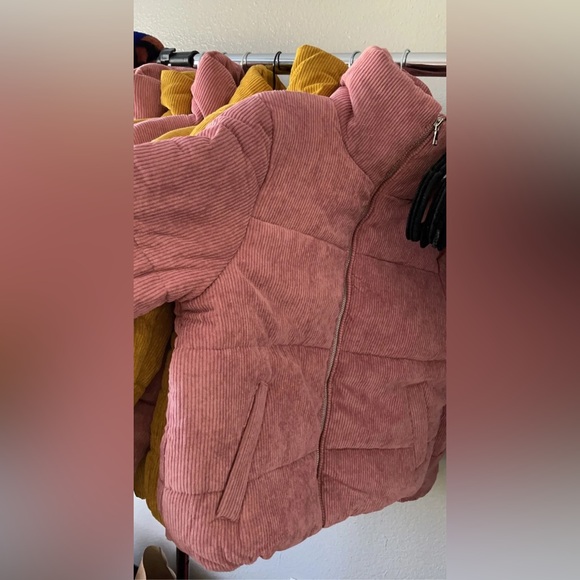 CORDUROY QUILTED ZIP JACKET XS - Picture 1 of 4
